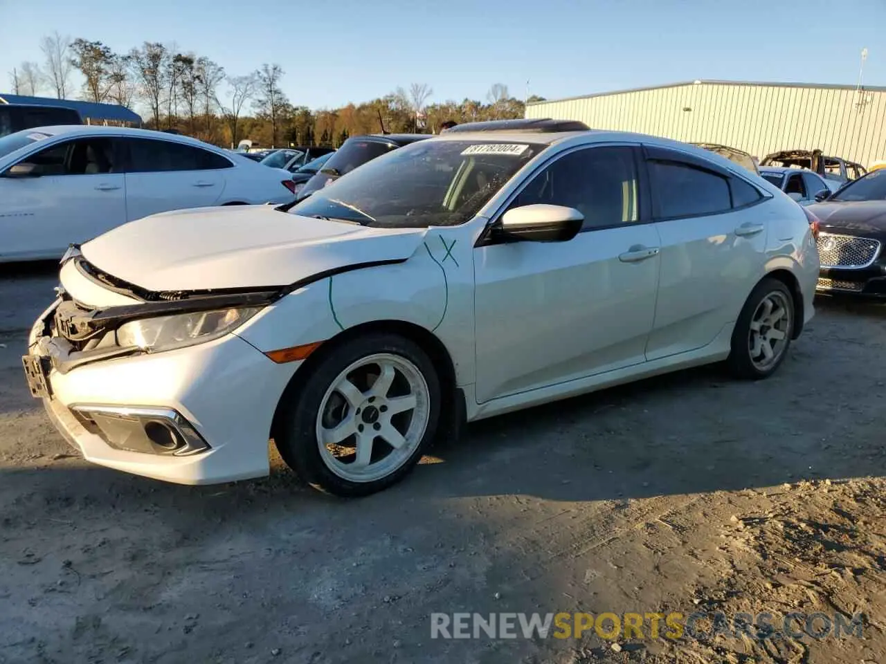 1 Photograph of a damaged car 19XFC1F30LE010788 HONDA CIVIC 2020