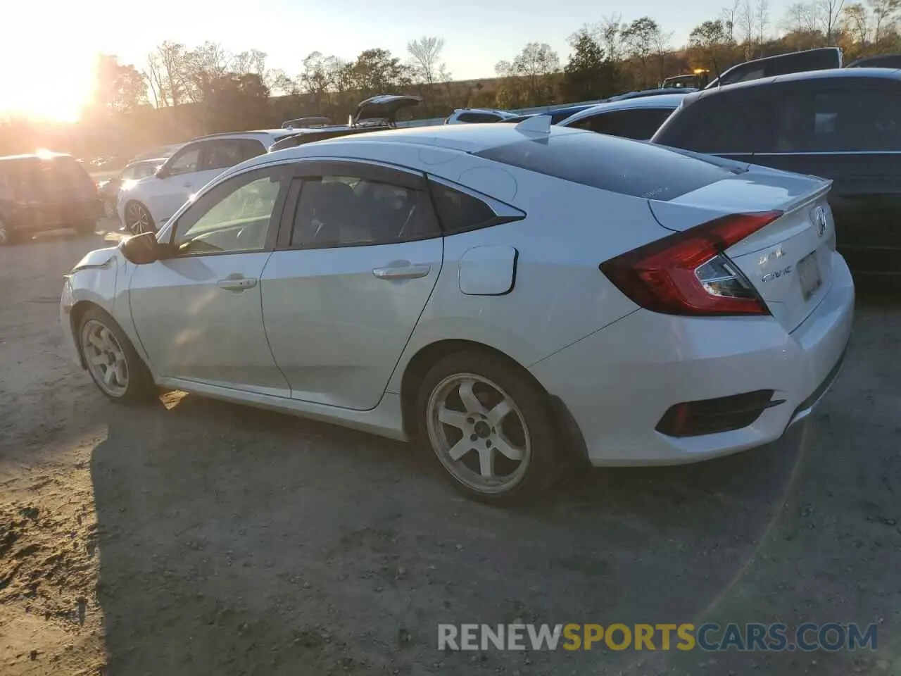 2 Photograph of a damaged car 19XFC1F30LE010788 HONDA CIVIC 2020