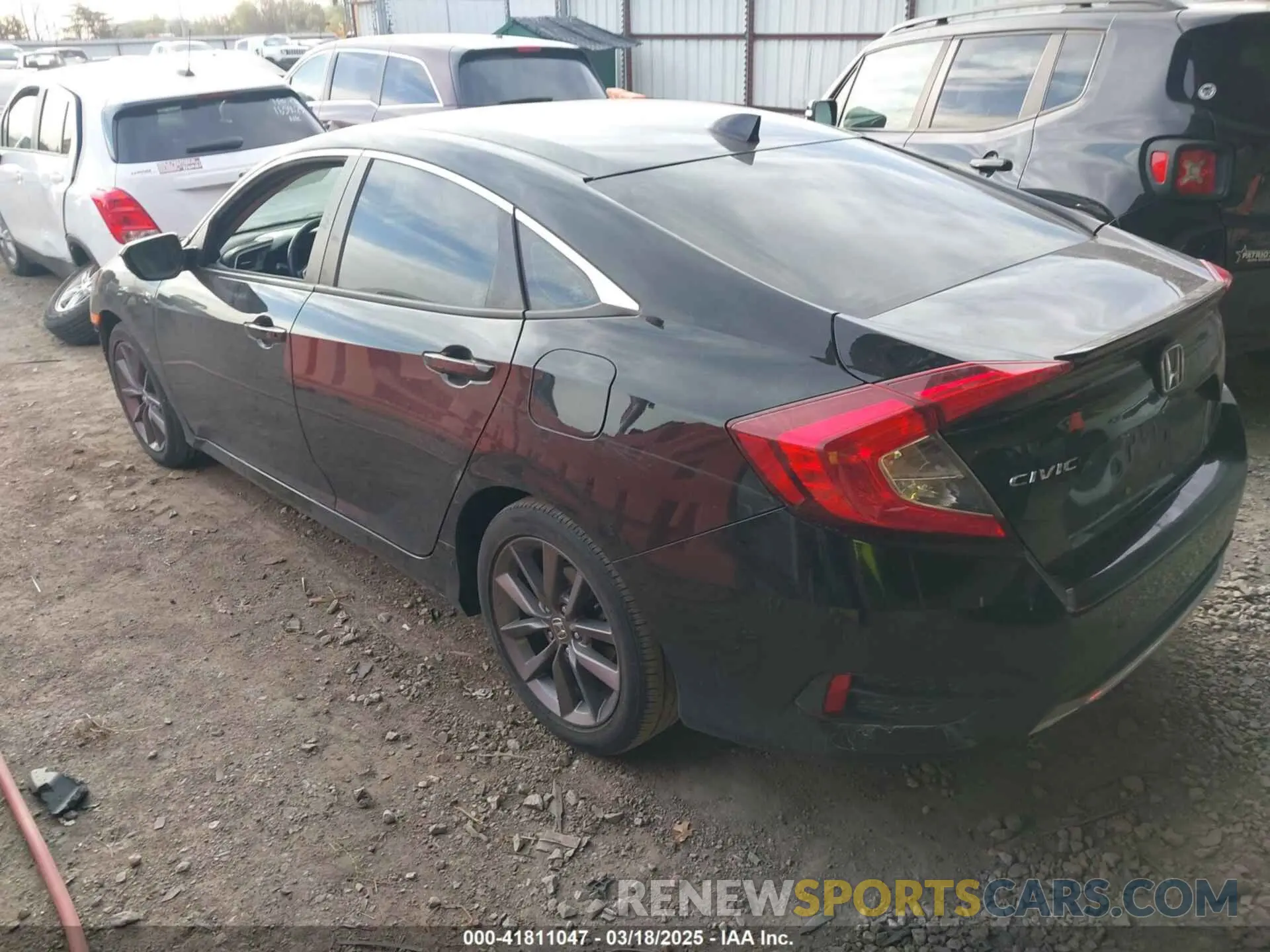3 Photograph of a damaged car 19XFC1F30LE016736 HONDA CIVIC 2020