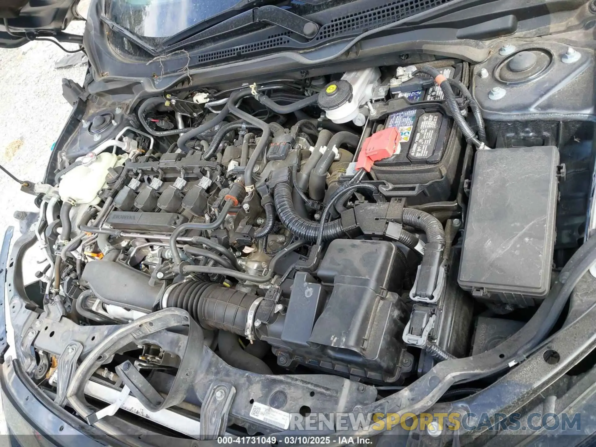 10 Photograph of a damaged car 19XFC1F30LE022357 HONDA CIVIC 2020