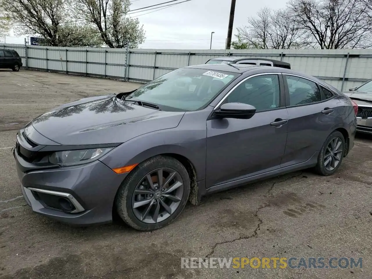 1 Photograph of a damaged car 19XFC1F30LE023864 HONDA CIVIC 2020