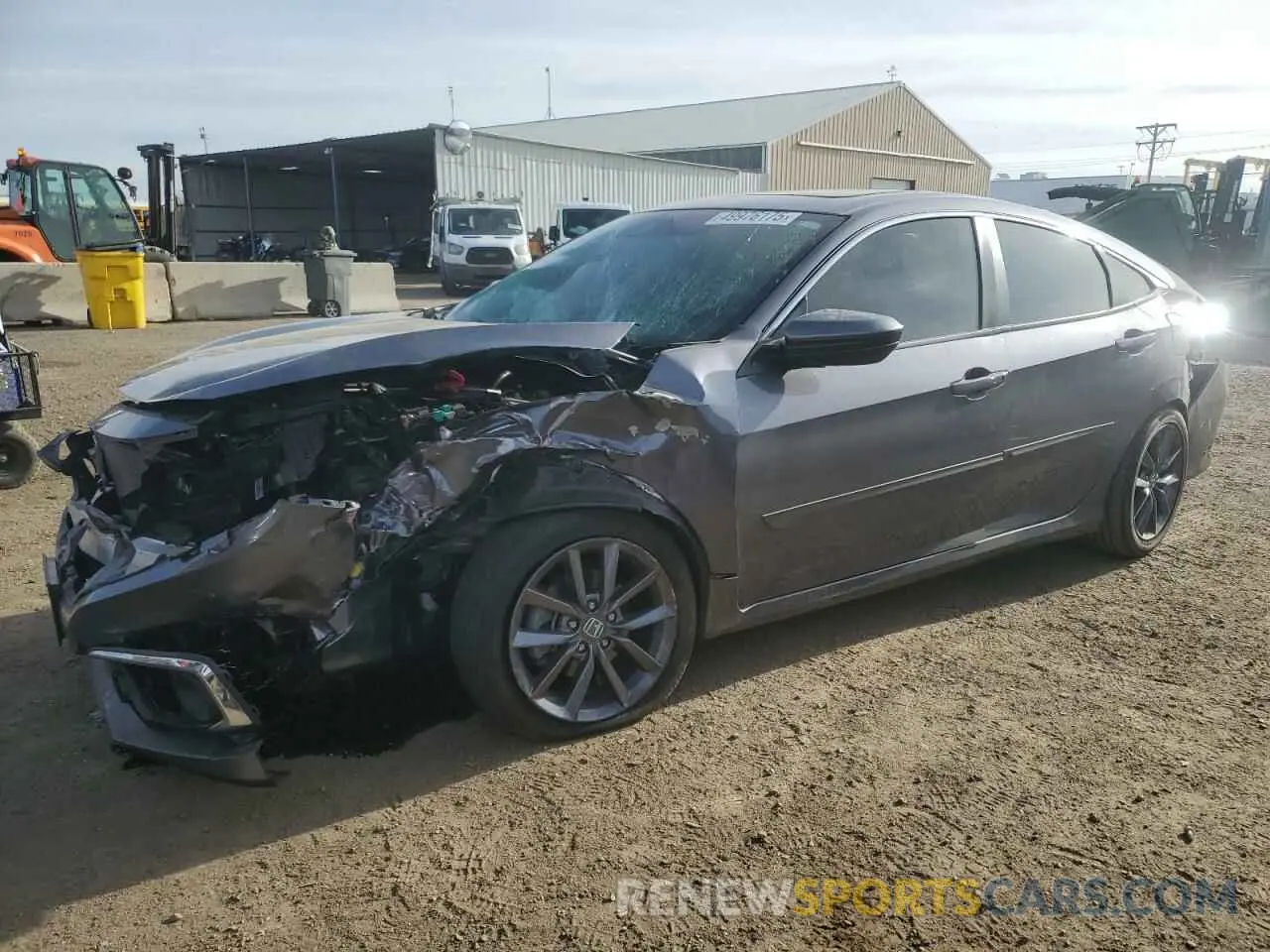 1 Photograph of a damaged car 19XFC1F30LE211784 HONDA CIVIC 2020