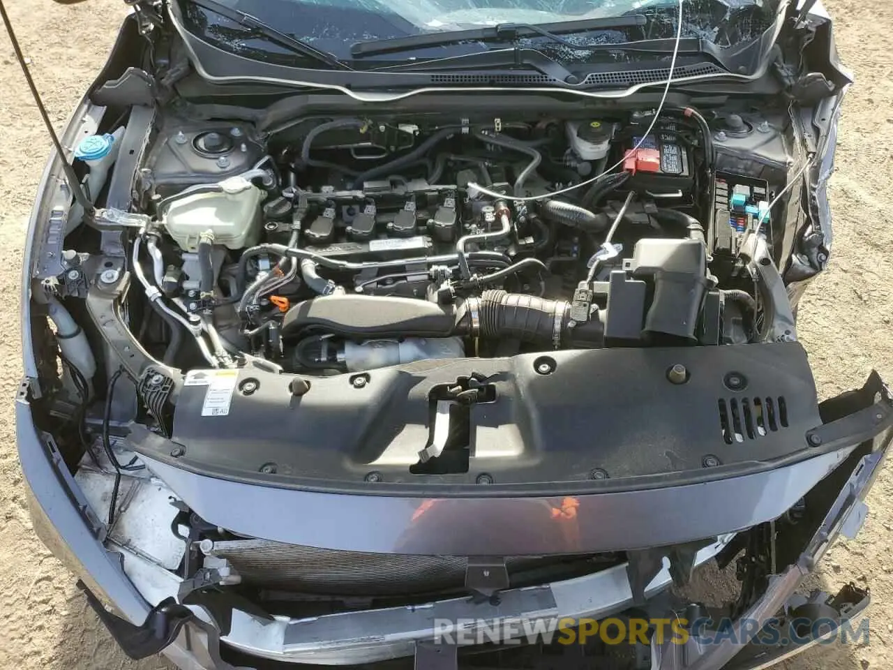 12 Photograph of a damaged car 19XFC1F30LE211784 HONDA CIVIC 2020