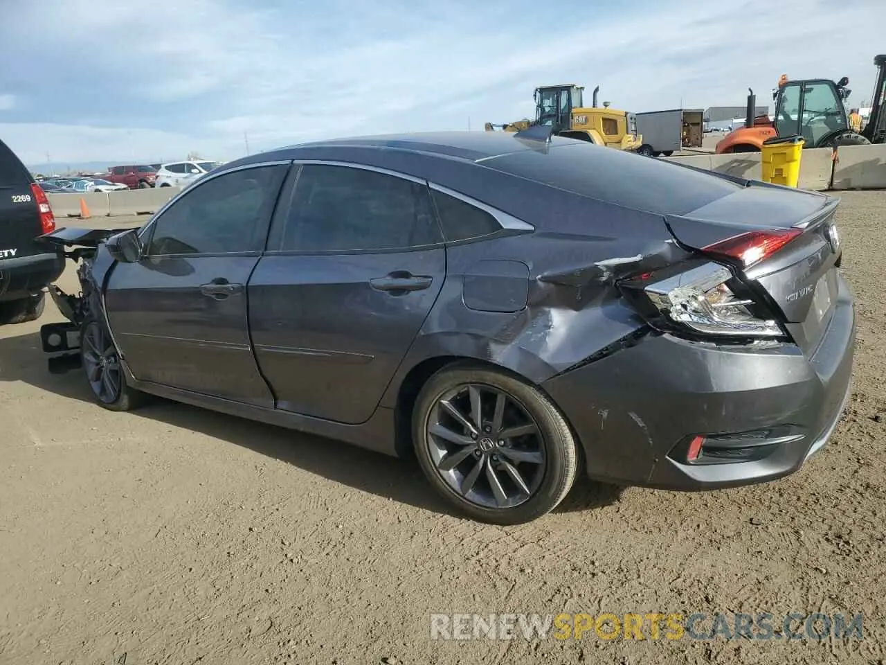 2 Photograph of a damaged car 19XFC1F30LE211784 HONDA CIVIC 2020