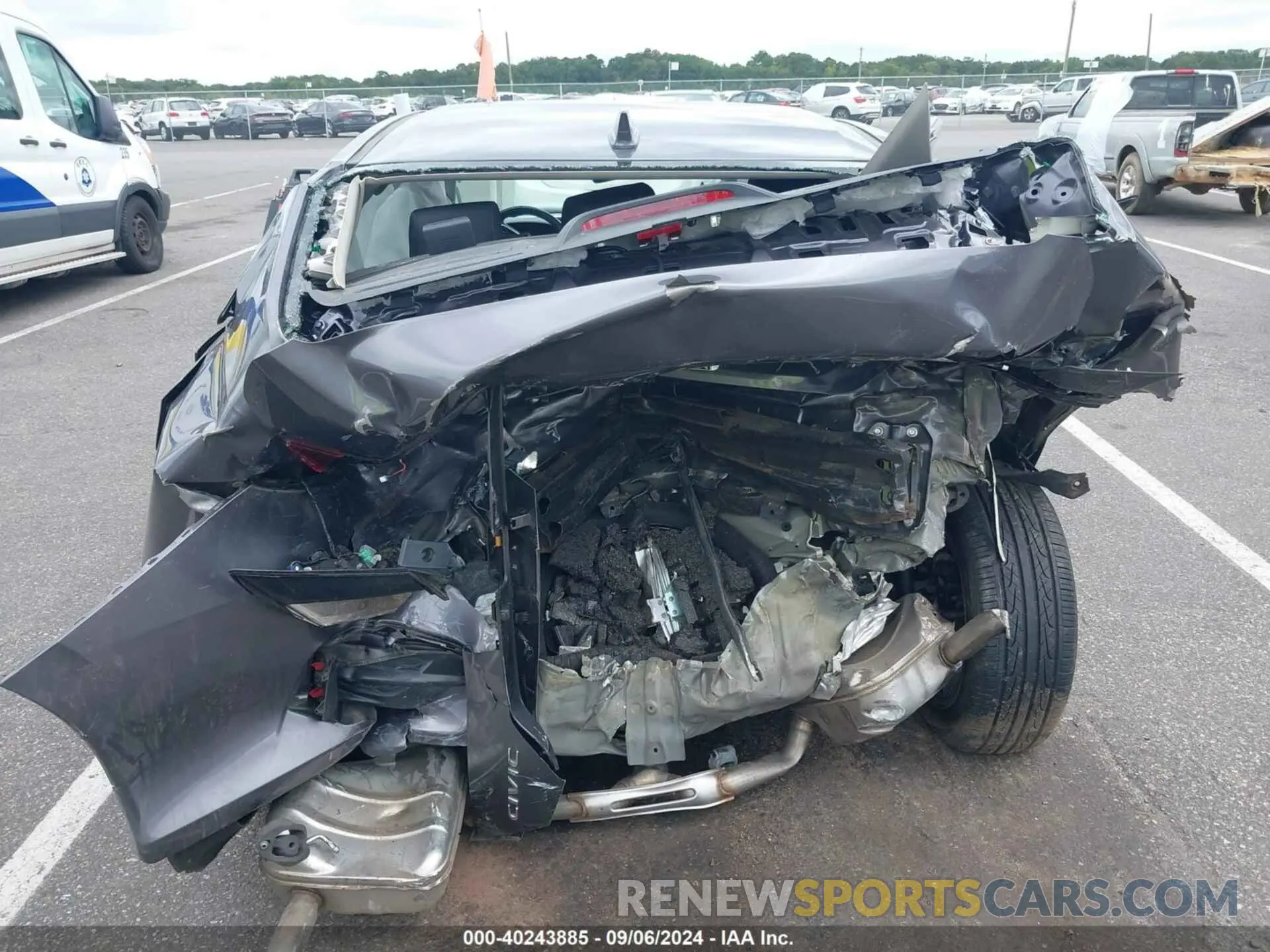 15 Photograph of a damaged car 19XFC1F30LE214457 HONDA CIVIC 2020