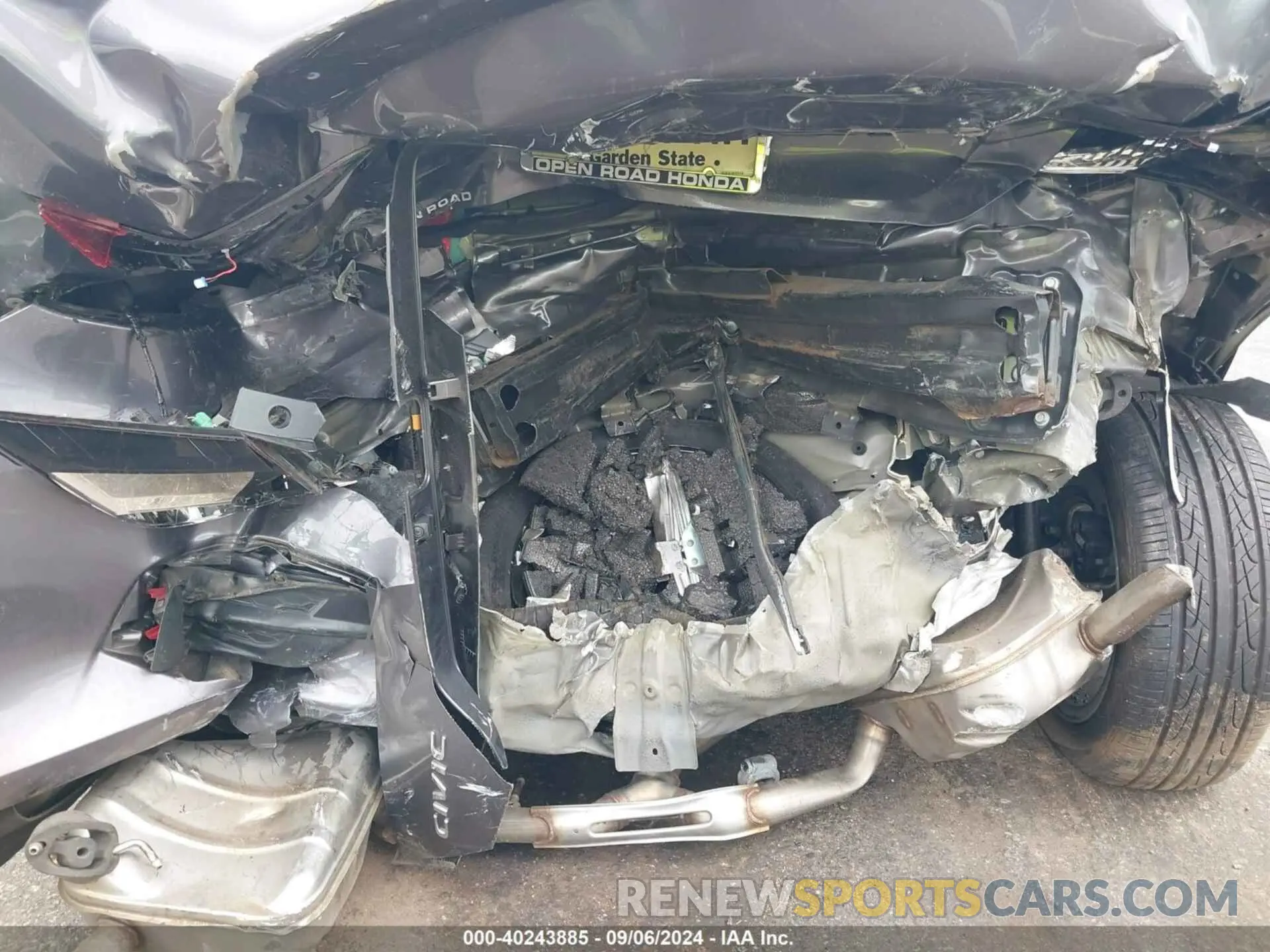 16 Photograph of a damaged car 19XFC1F30LE214457 HONDA CIVIC 2020