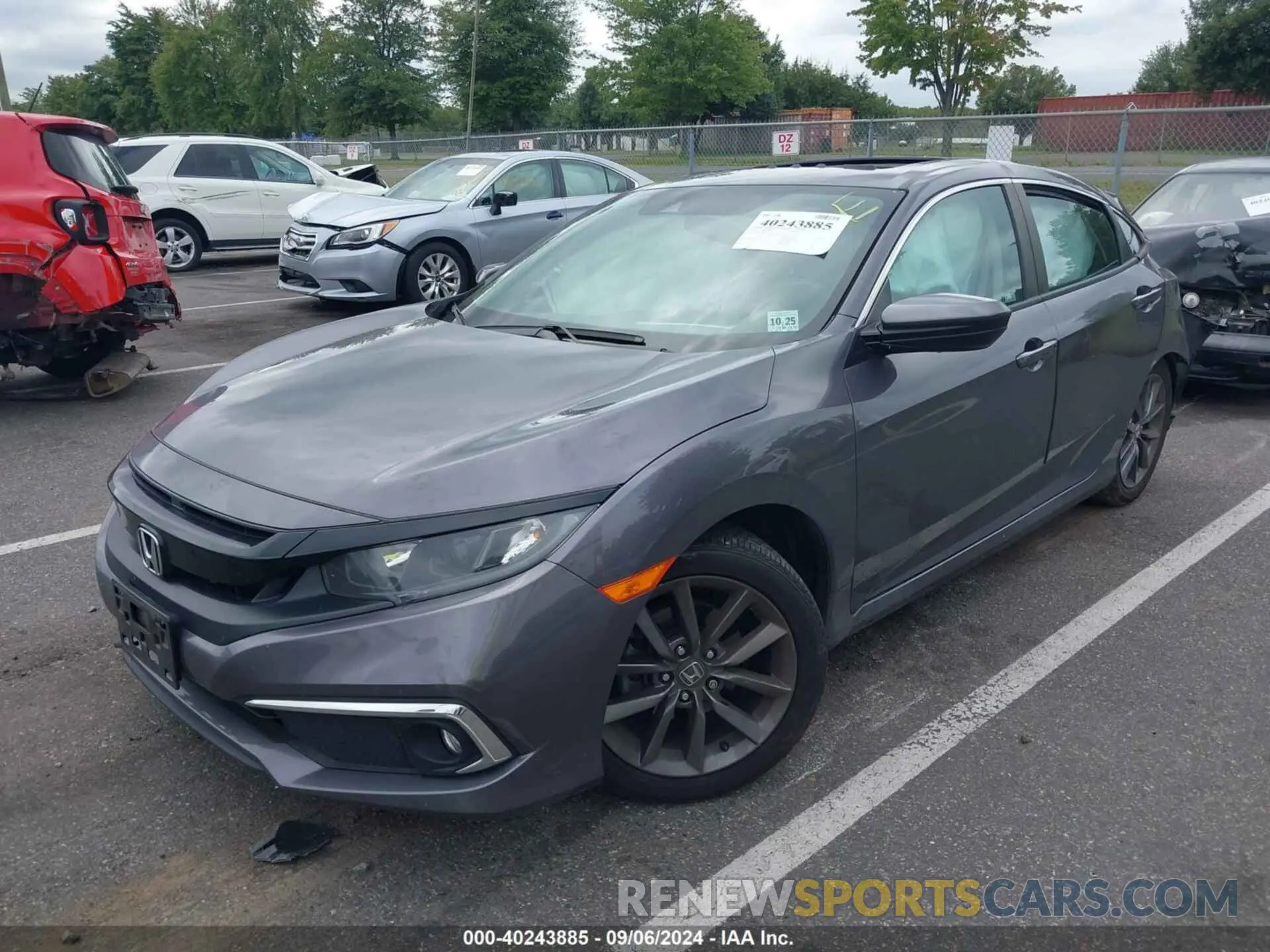 2 Photograph of a damaged car 19XFC1F30LE214457 HONDA CIVIC 2020