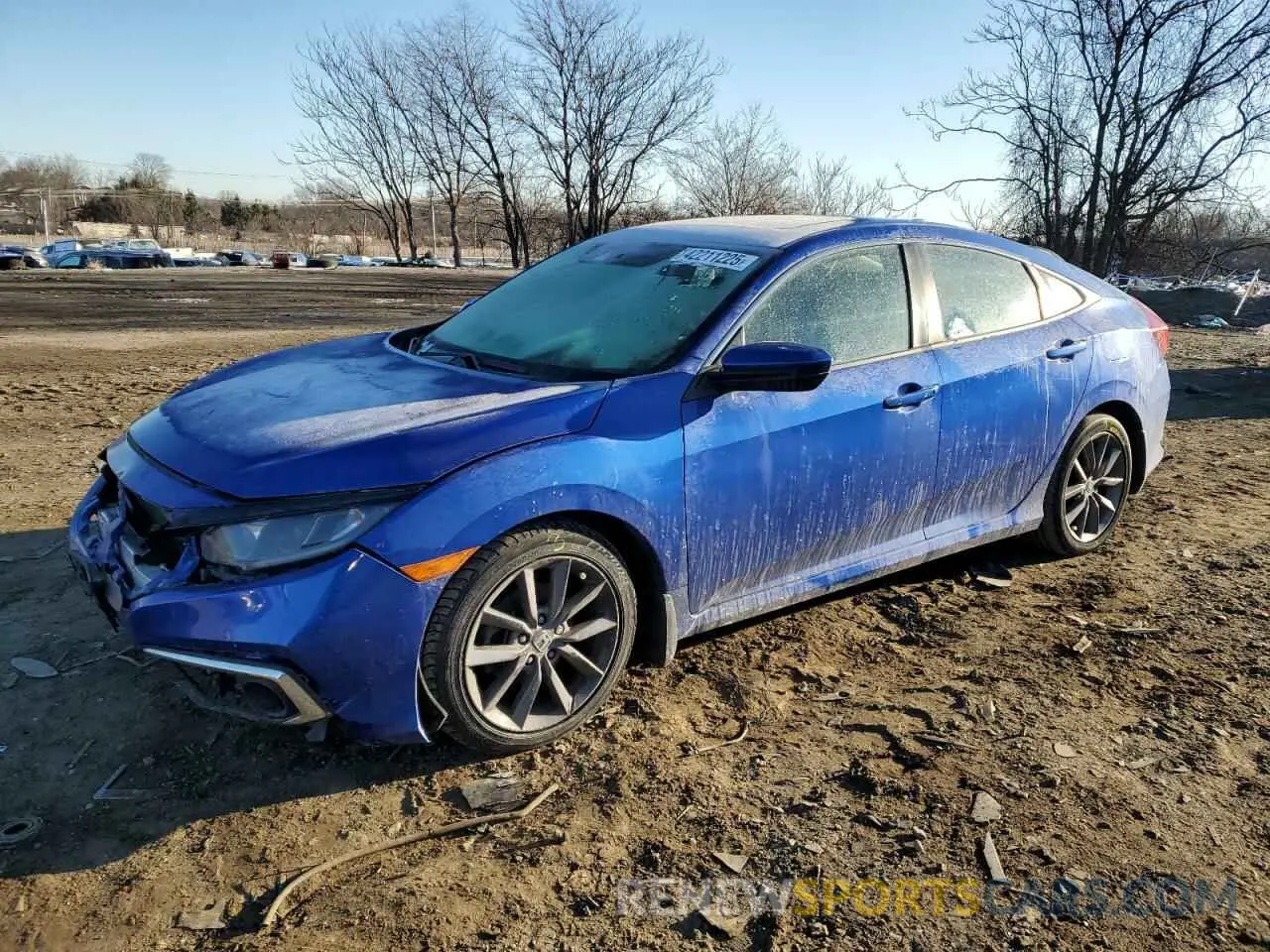 1 Photograph of a damaged car 19XFC1F30LE218539 HONDA CIVIC 2020