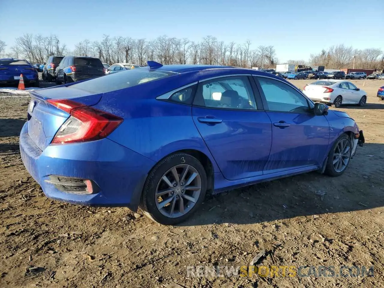3 Photograph of a damaged car 19XFC1F30LE218539 HONDA CIVIC 2020