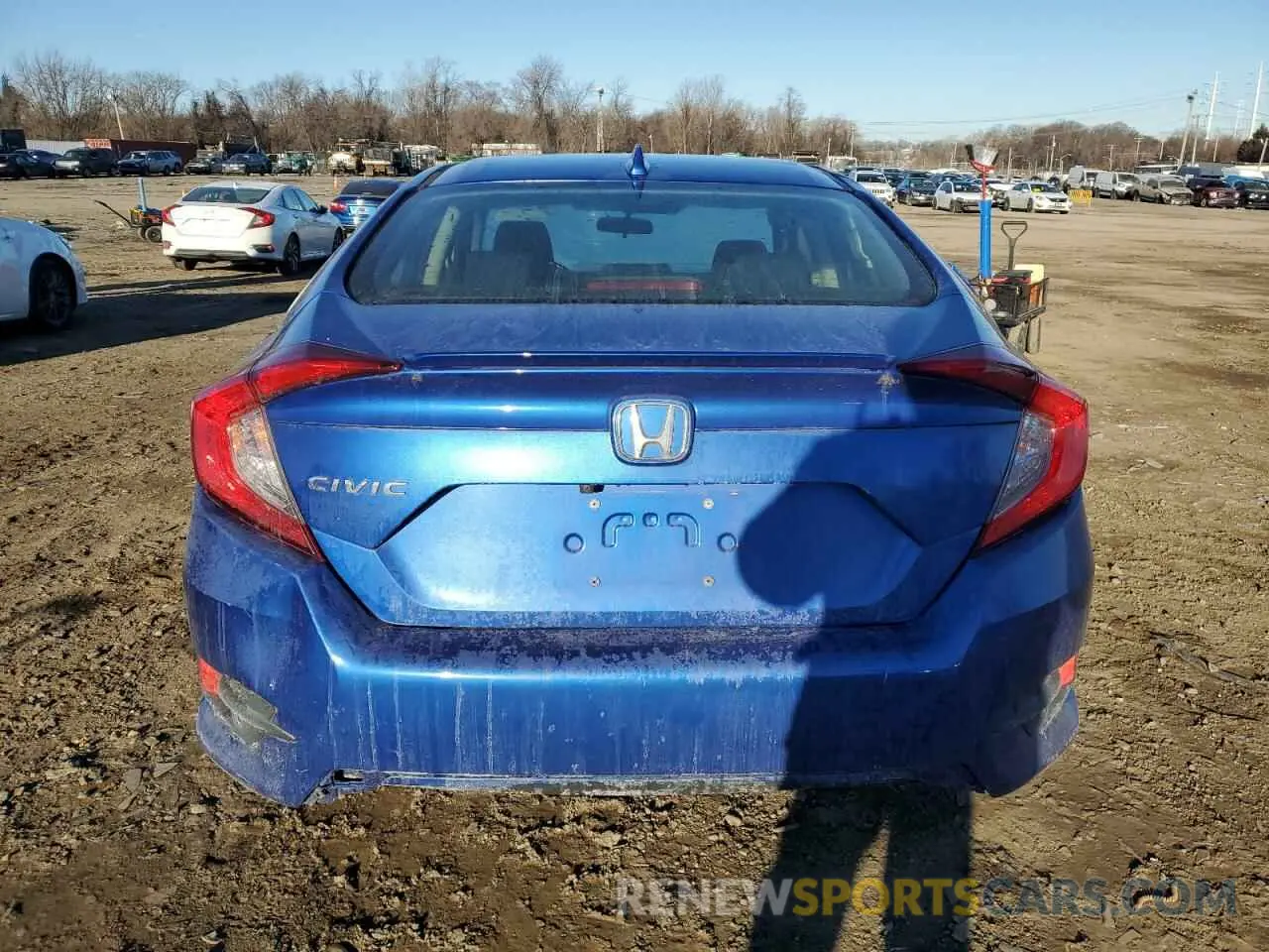 6 Photograph of a damaged car 19XFC1F30LE218539 HONDA CIVIC 2020