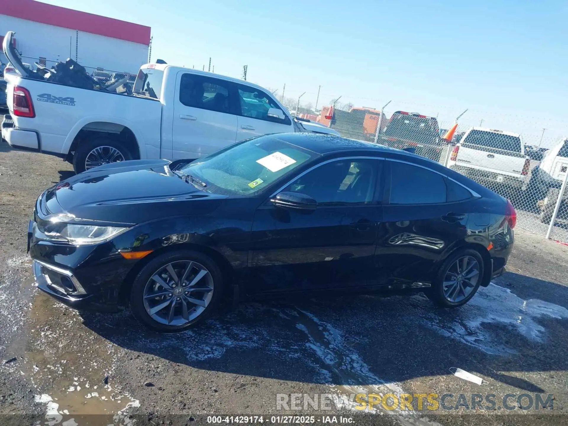 14 Photograph of a damaged car 19XFC1F31LE021167 HONDA CIVIC 2020