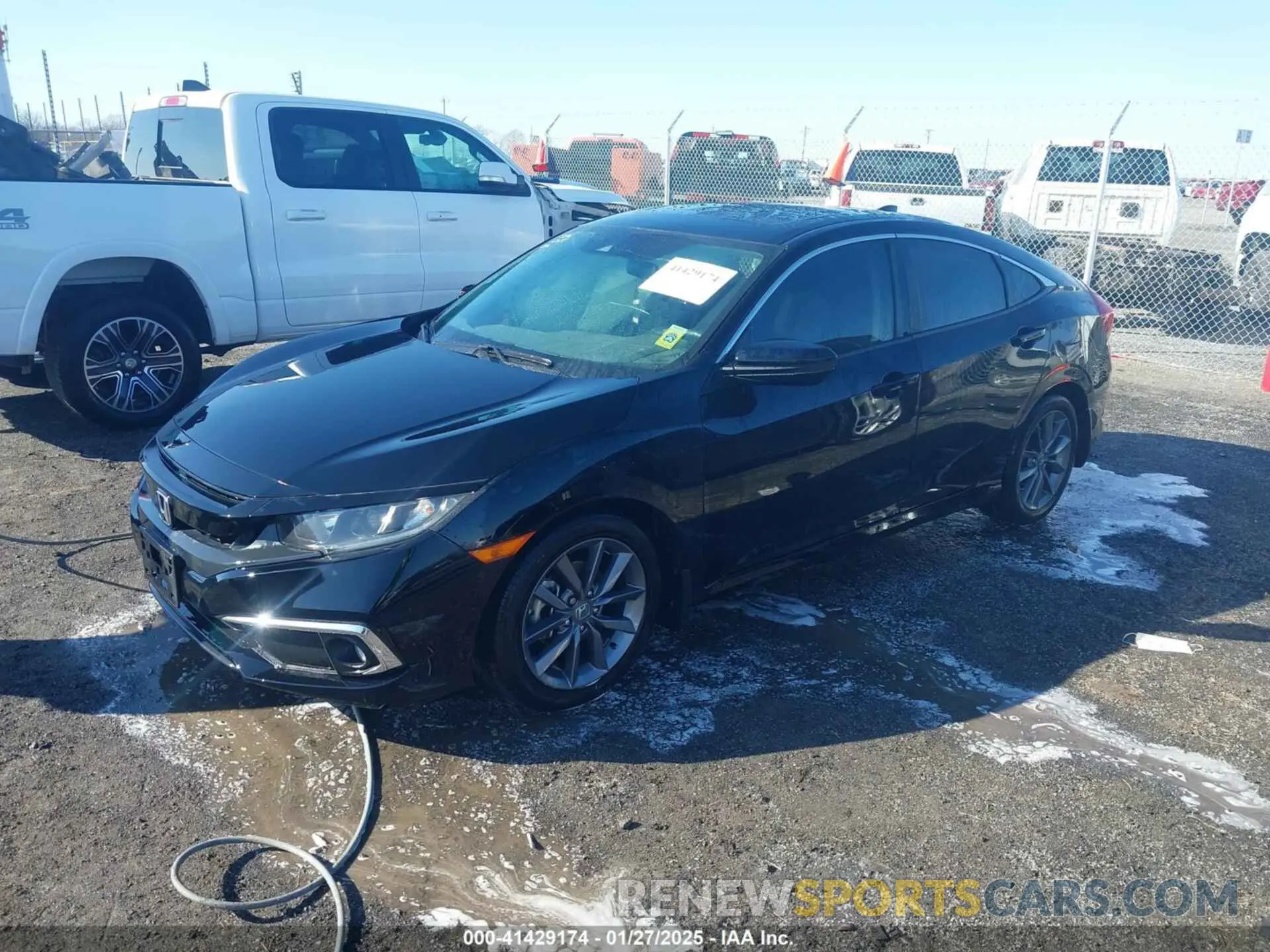 2 Photograph of a damaged car 19XFC1F31LE021167 HONDA CIVIC 2020