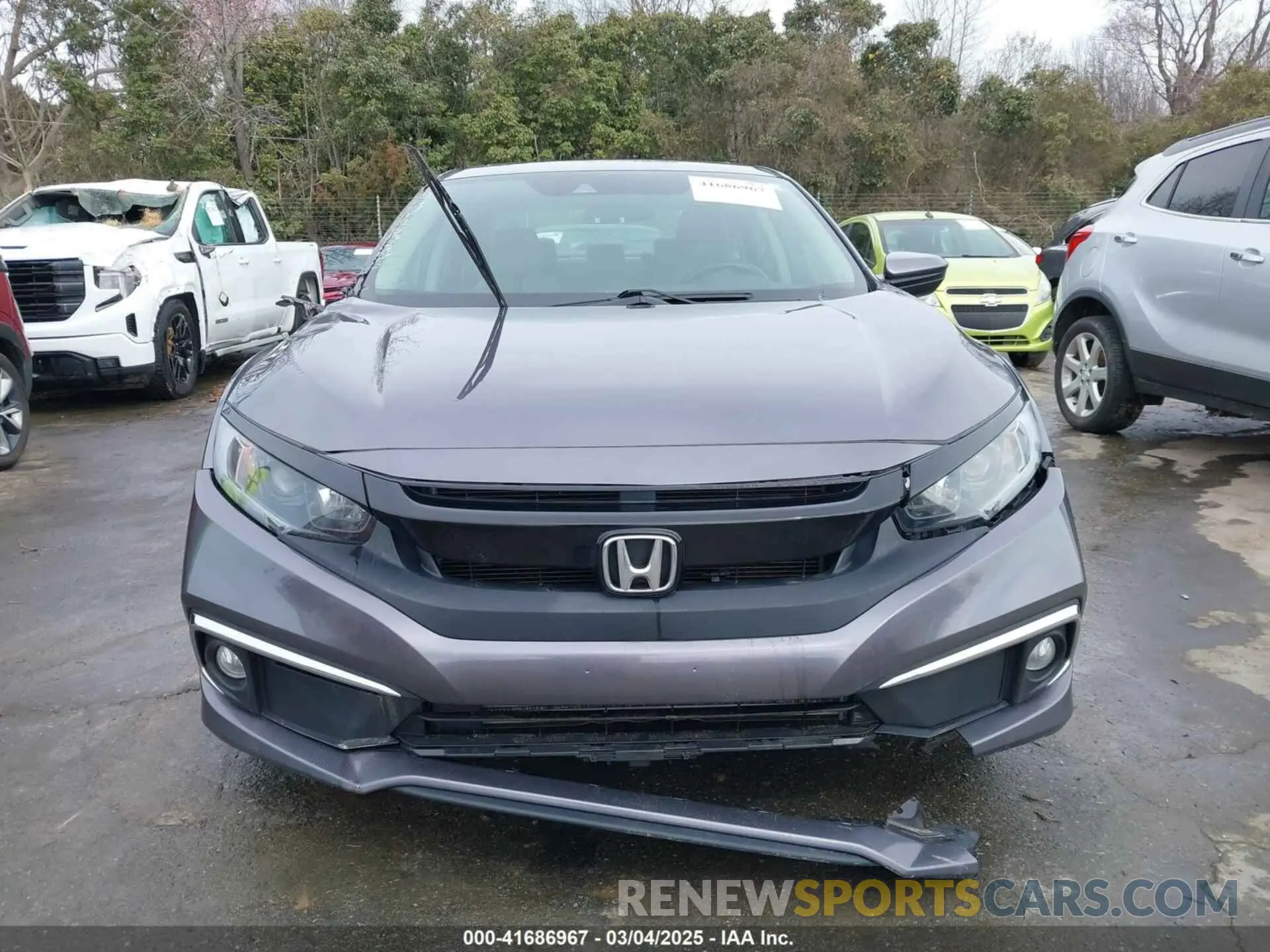 12 Photograph of a damaged car 19XFC1F31LE022755 HONDA CIVIC 2020