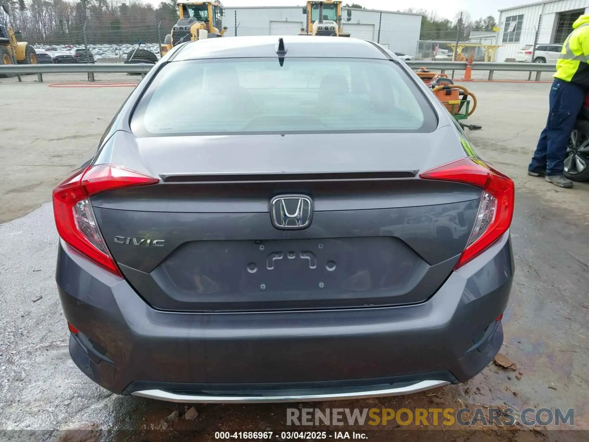 16 Photograph of a damaged car 19XFC1F31LE022755 HONDA CIVIC 2020