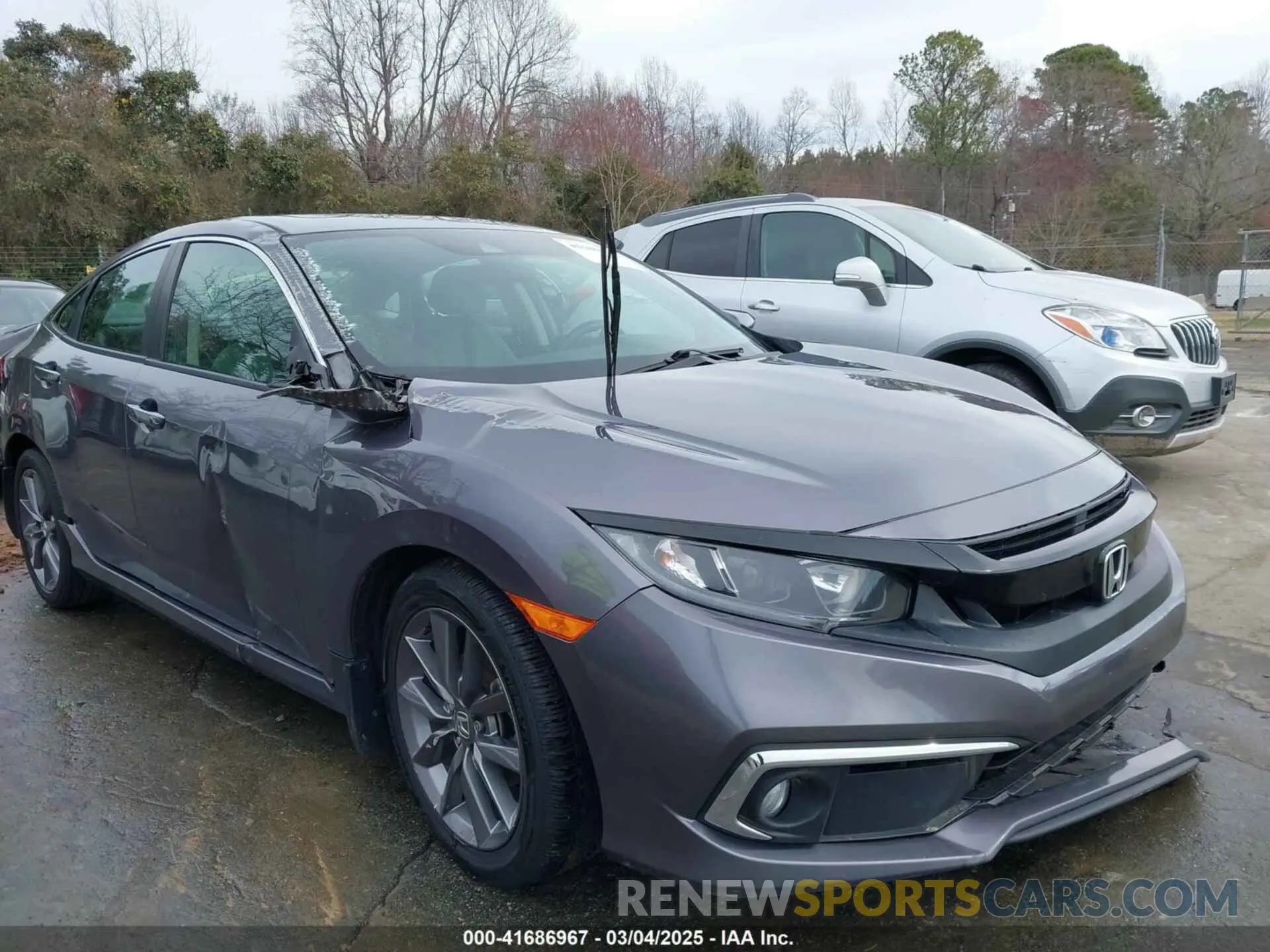 6 Photograph of a damaged car 19XFC1F31LE022755 HONDA CIVIC 2020