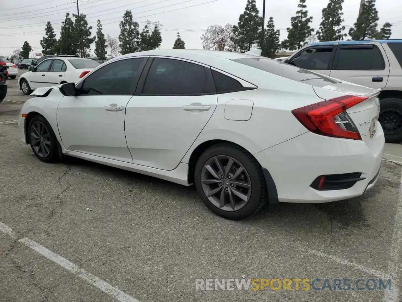 2 Photograph of a damaged car 19XFC1F31LE203564 HONDA CIVIC 2020