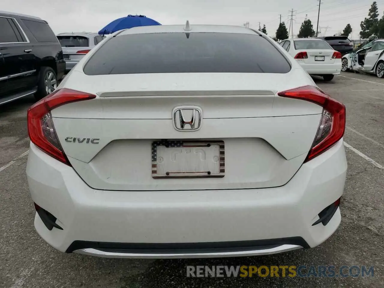 6 Photograph of a damaged car 19XFC1F31LE203564 HONDA CIVIC 2020