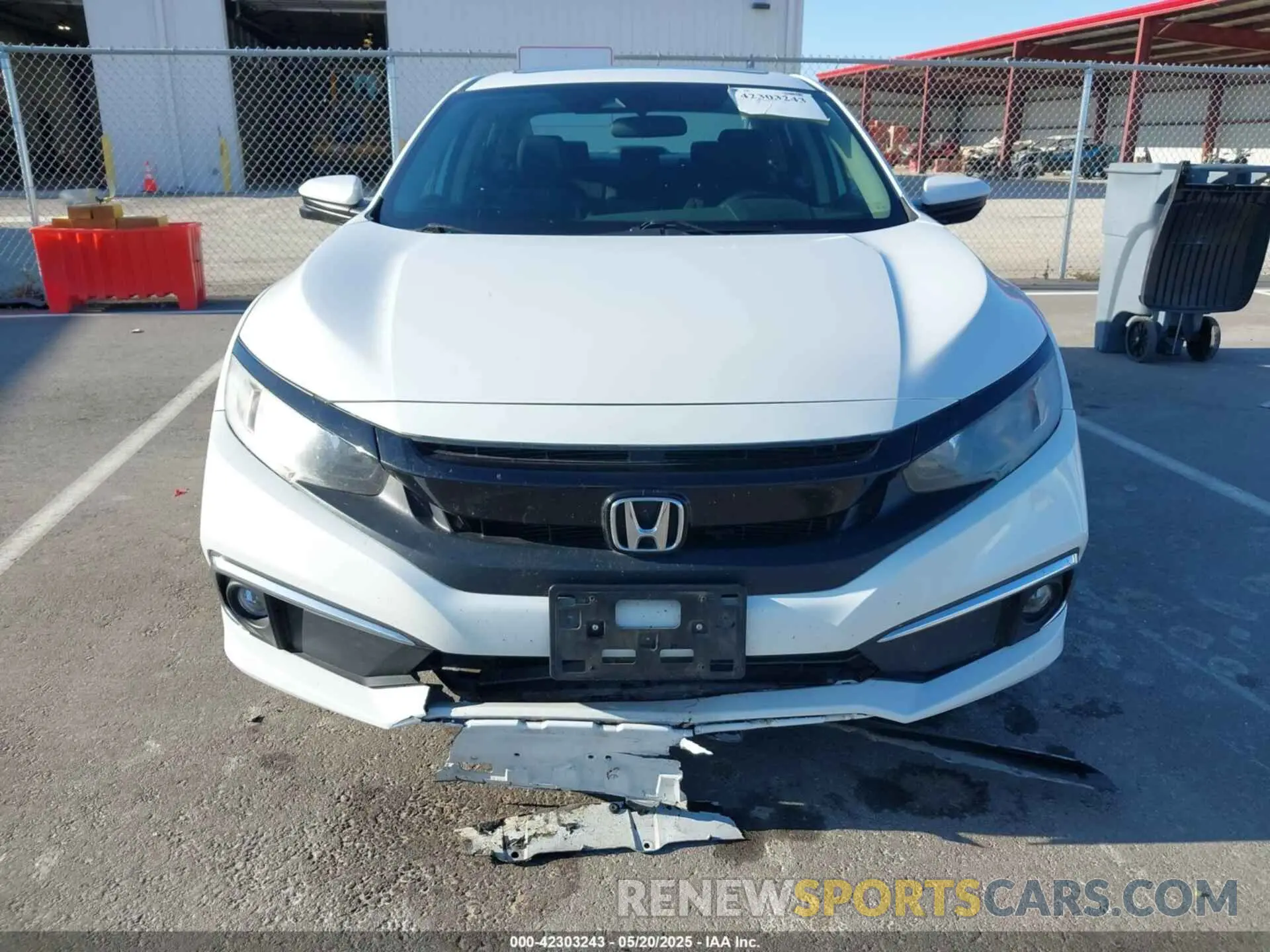 12 Photograph of a damaged car 19XFC1F31LE210482 HONDA CIVIC 2020