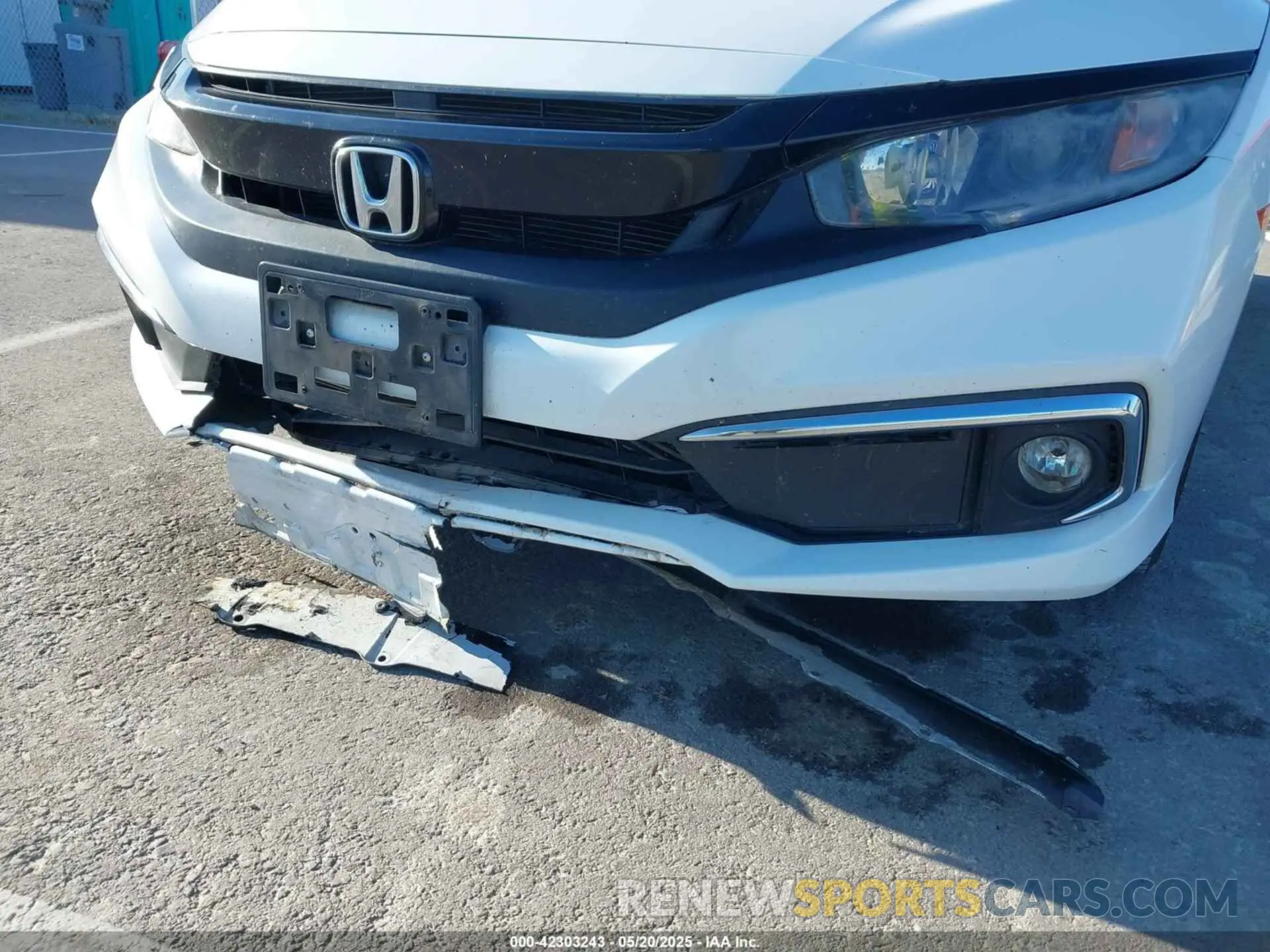 6 Photograph of a damaged car 19XFC1F31LE210482 HONDA CIVIC 2020