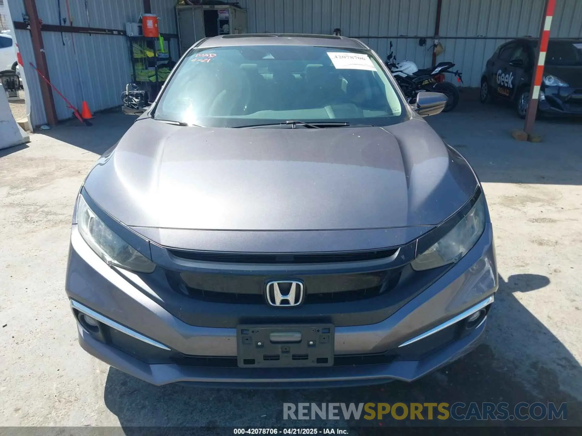 12 Photograph of a damaged car 19XFC1F31LE217786 HONDA CIVIC 2020