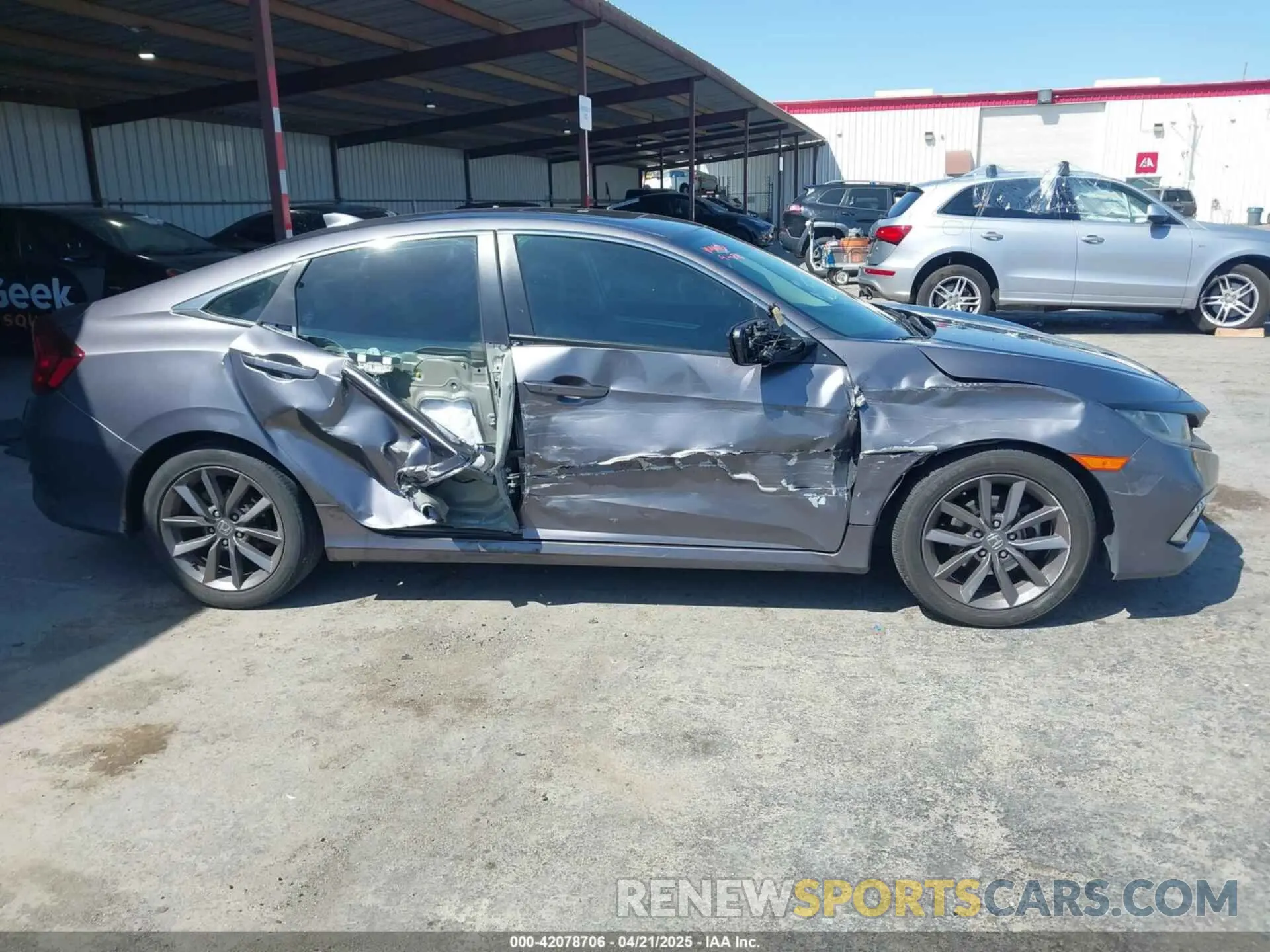 13 Photograph of a damaged car 19XFC1F31LE217786 HONDA CIVIC 2020