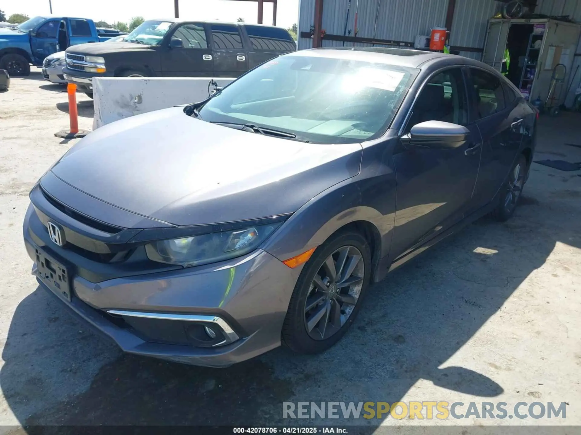 2 Photograph of a damaged car 19XFC1F31LE217786 HONDA CIVIC 2020
