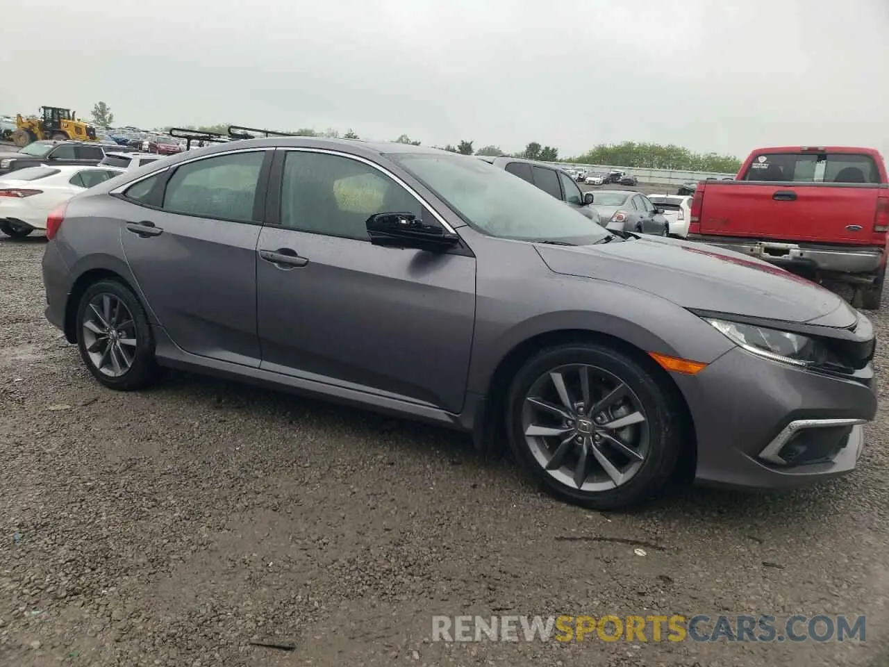 4 Photograph of a damaged car 19XFC1F32LE010937 HONDA CIVIC 2020