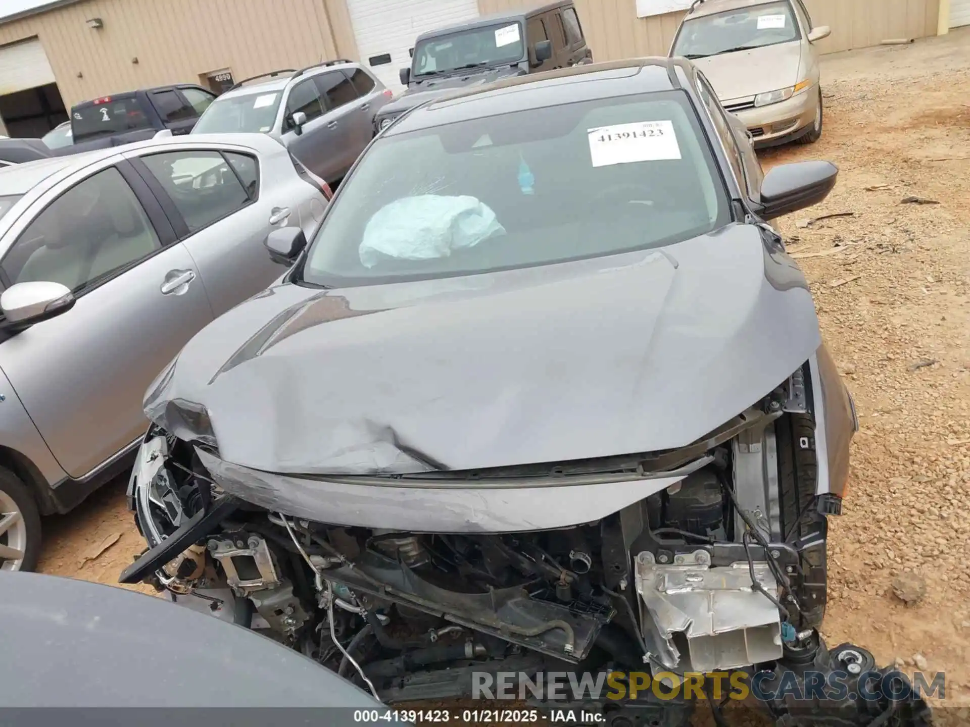 13 Photograph of a damaged car 19XFC1F32LE012414 HONDA CIVIC 2020