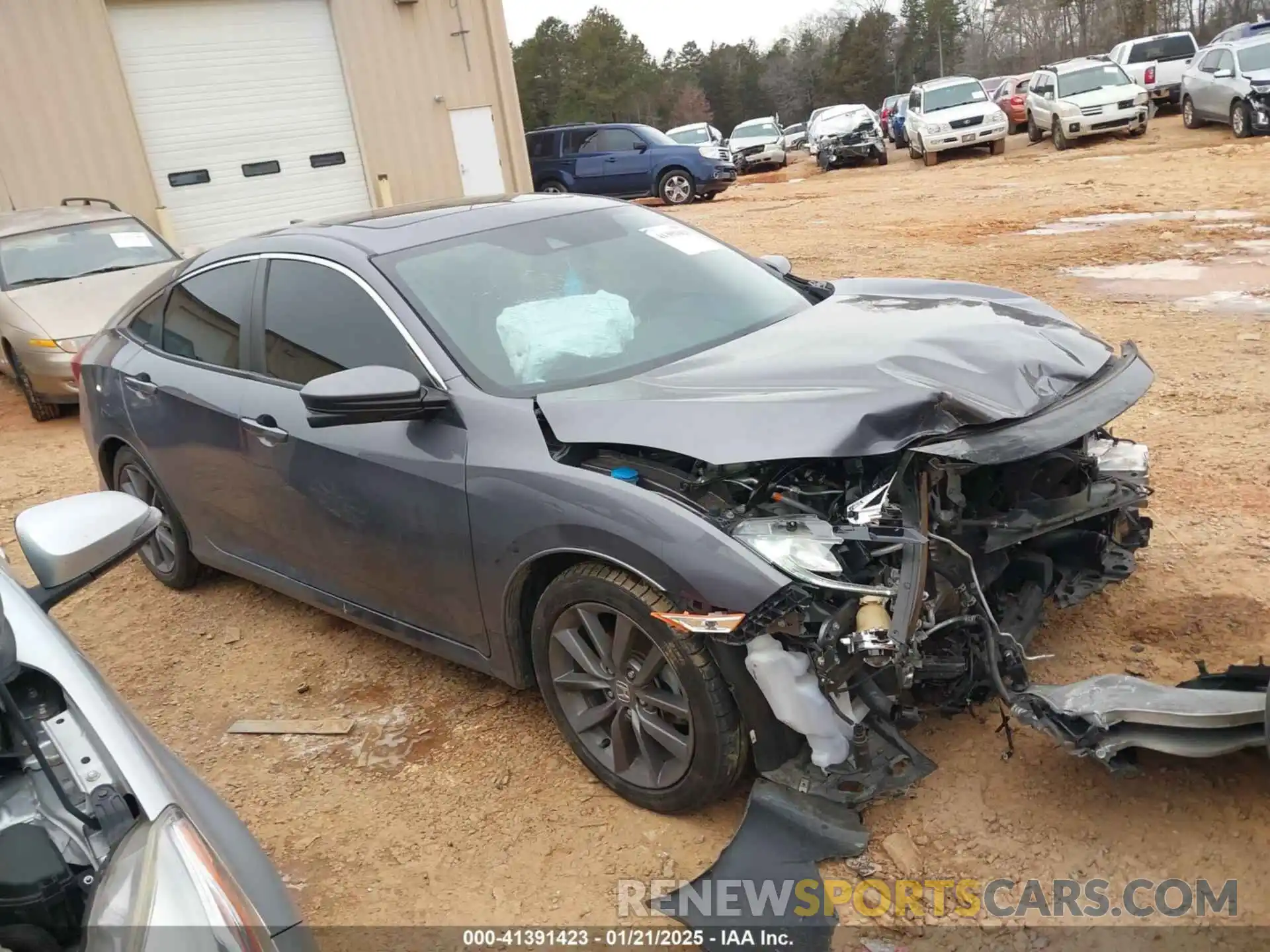 14 Photograph of a damaged car 19XFC1F32LE012414 HONDA CIVIC 2020