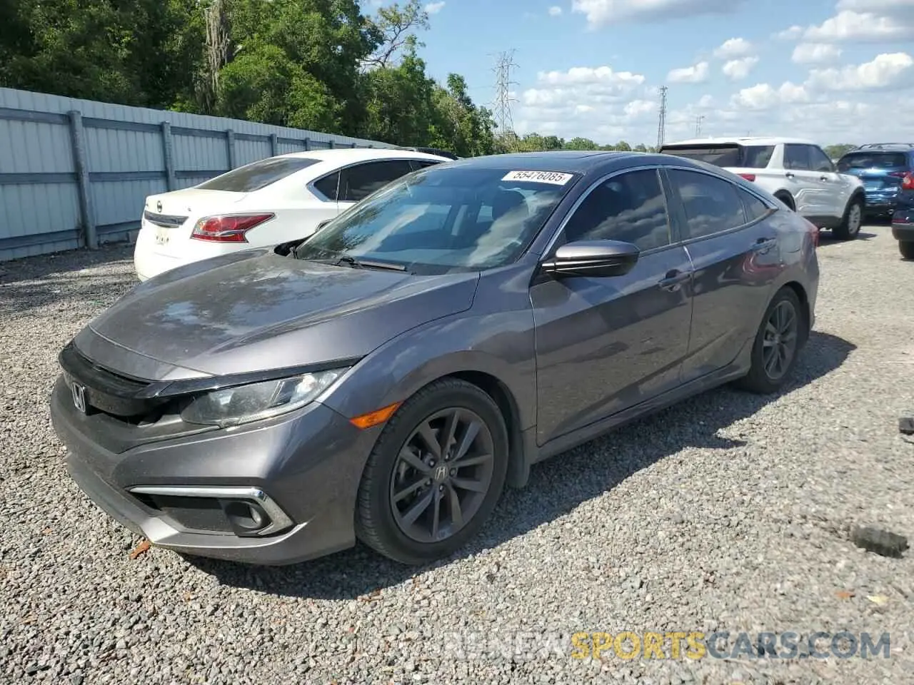 1 Photograph of a damaged car 19XFC1F32LE018942 HONDA CIVIC 2020