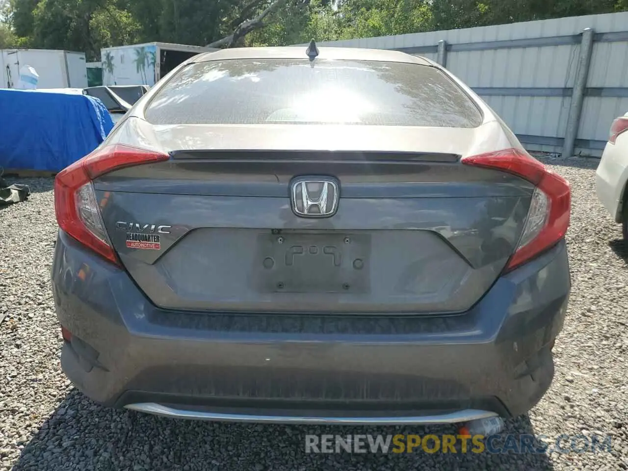 6 Photograph of a damaged car 19XFC1F32LE018942 HONDA CIVIC 2020