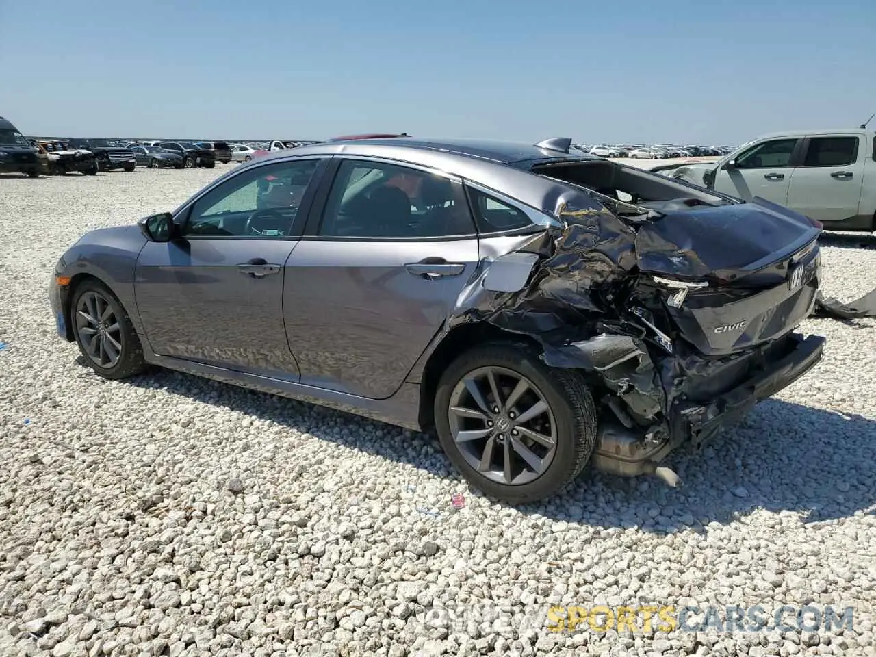 2 Photograph of a damaged car 19XFC1F32LE025440 HONDA CIVIC 2020