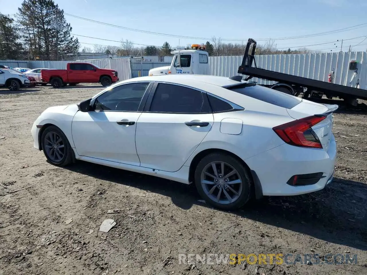 2 Photograph of a damaged car 19XFC1F32LE206313 HONDA CIVIC 2020
