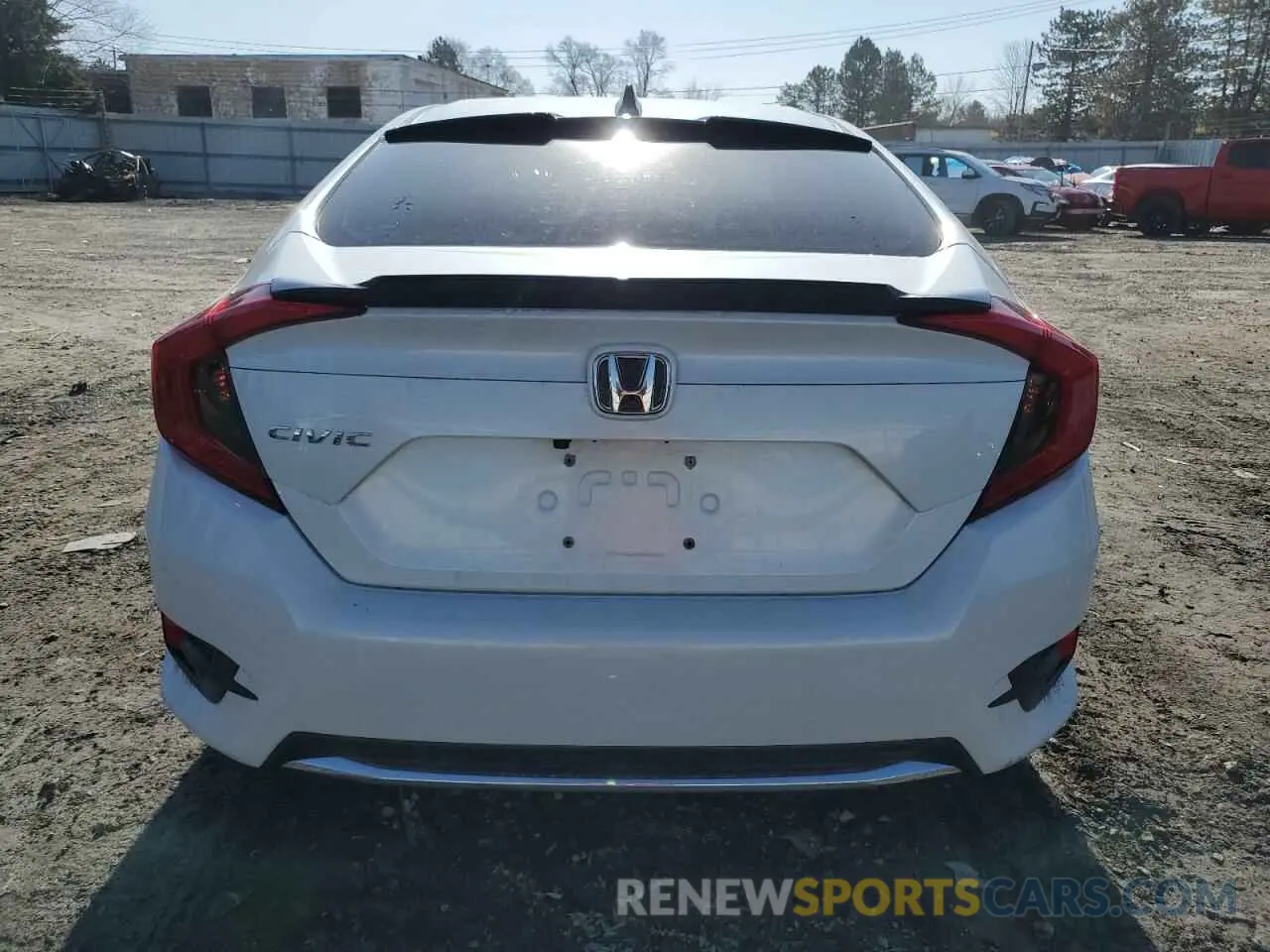 6 Photograph of a damaged car 19XFC1F32LE206313 HONDA CIVIC 2020