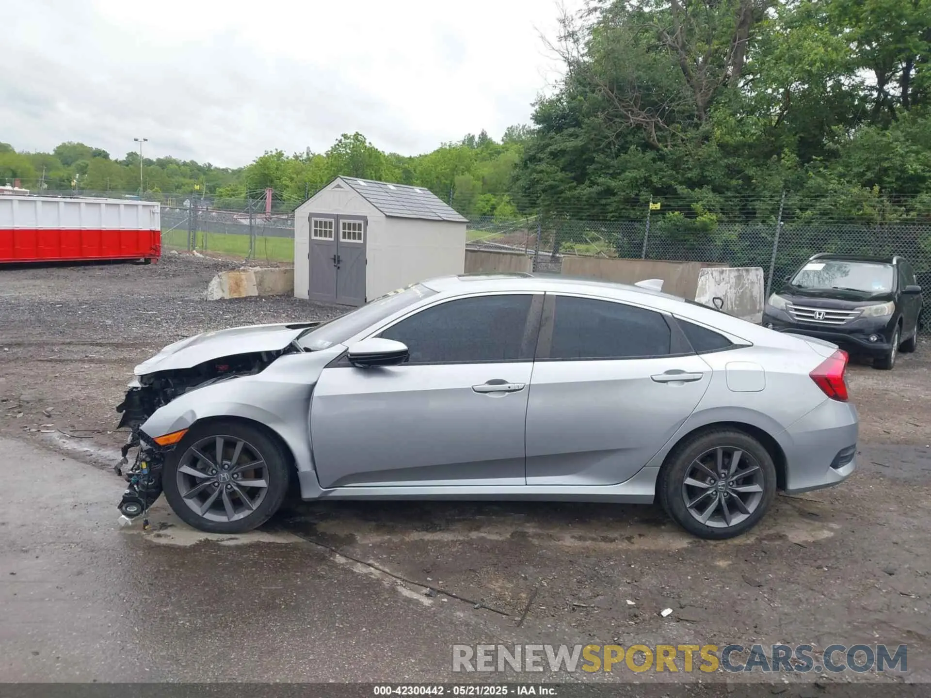 14 Photograph of a damaged car 19XFC1F32LE211009 HONDA CIVIC 2020