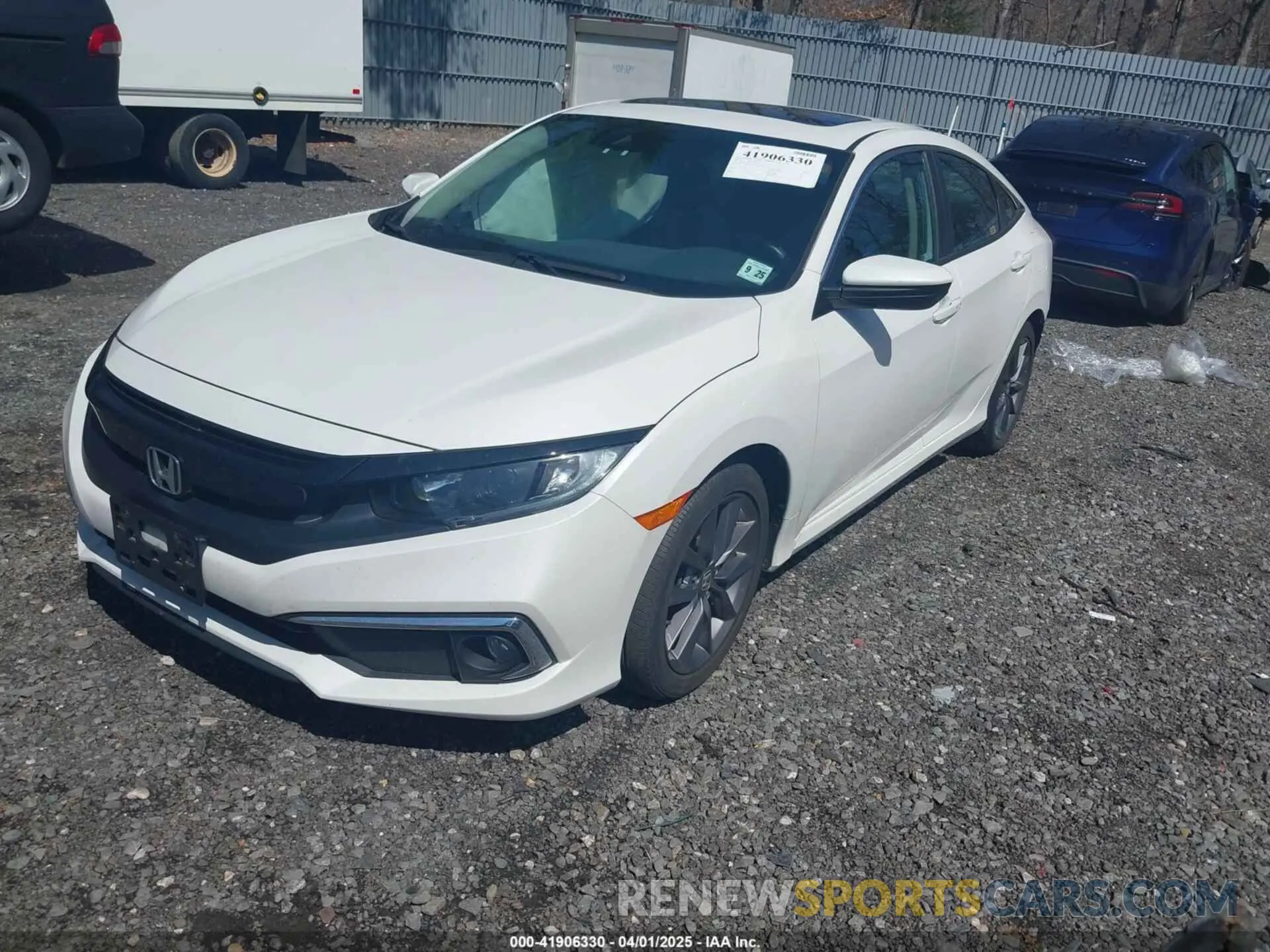2 Photograph of a damaged car 19XFC1F32LE217912 HONDA CIVIC 2020