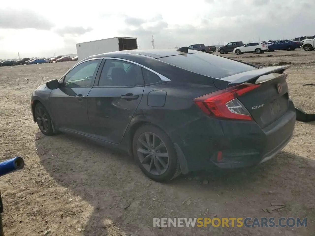 2 Photograph of a damaged car 19XFC1F33LE002118 HONDA CIVIC 2020