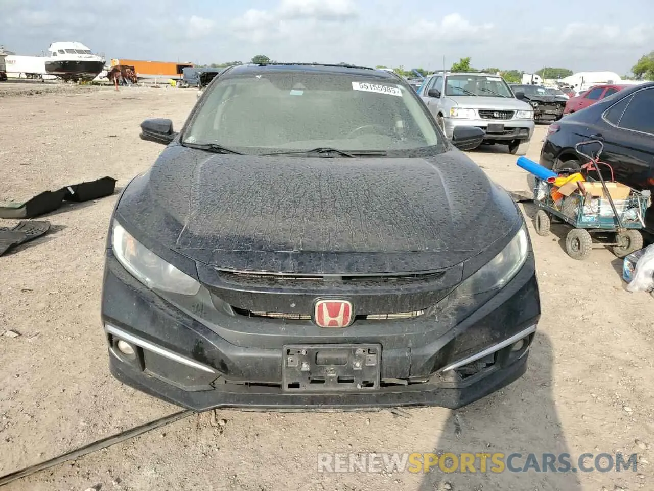 5 Photograph of a damaged car 19XFC1F33LE002118 HONDA CIVIC 2020