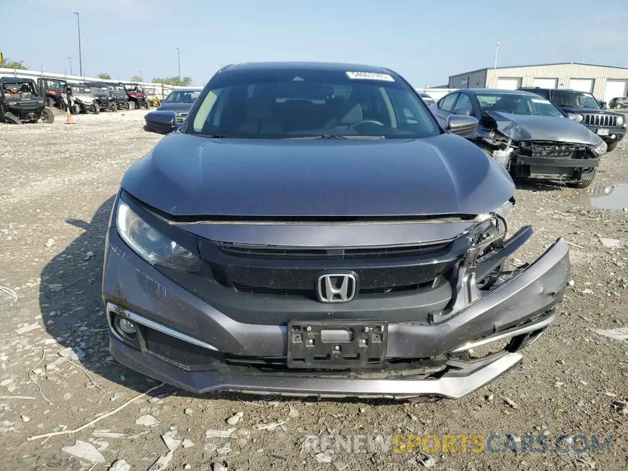5 Photograph of a damaged car 19XFC1F33LE010932 HONDA CIVIC 2020
