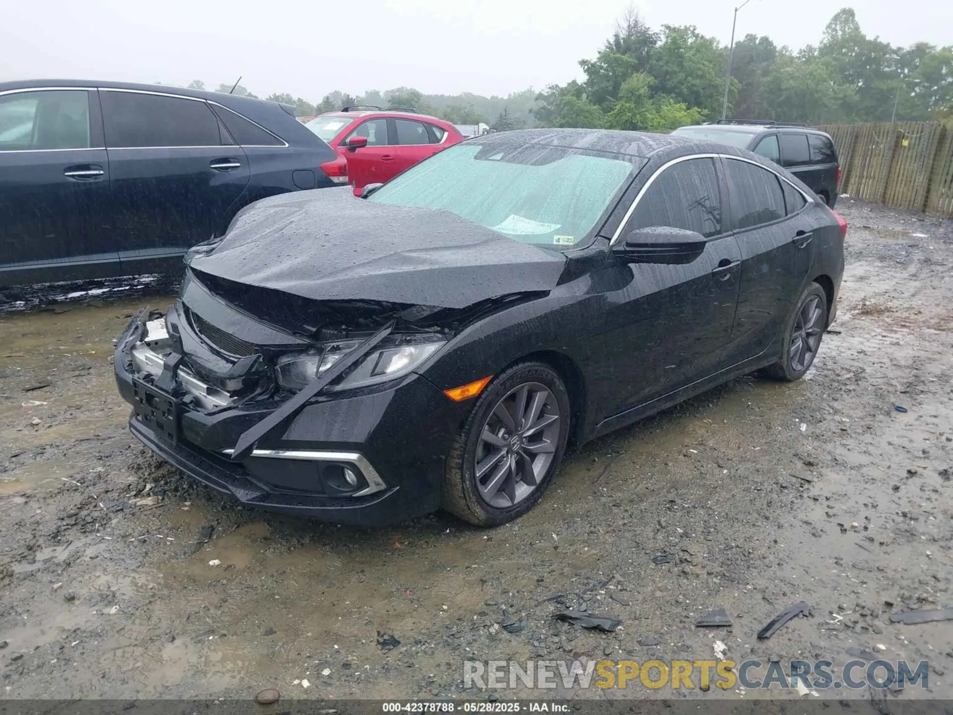 2 Photograph of a damaged car 19XFC1F33LE013524 HONDA CIVIC 2020