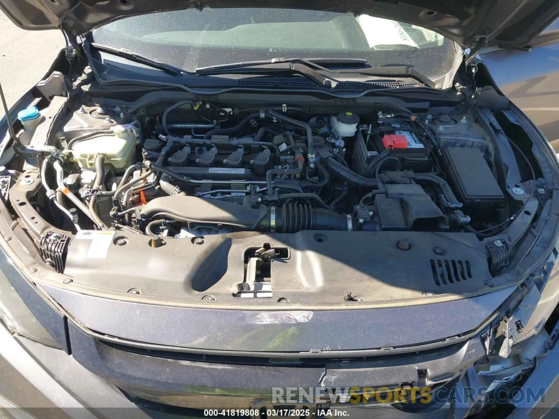 10 Photograph of a damaged car 19XFC1F33LE018853 HONDA CIVIC 2020