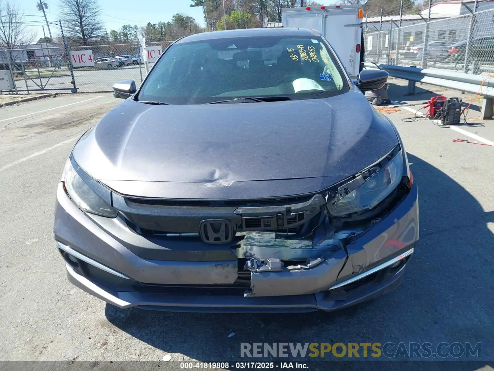 12 Photograph of a damaged car 19XFC1F33LE018853 HONDA CIVIC 2020