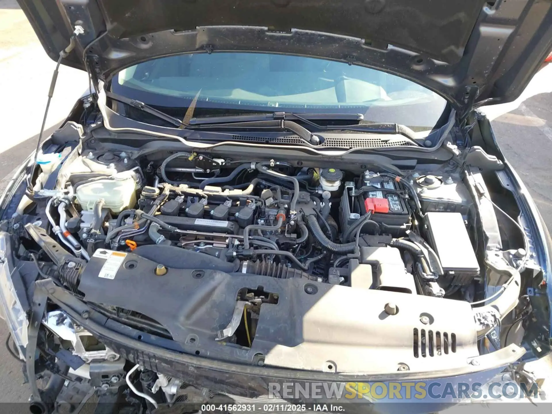 10 Photograph of a damaged car 19XFC1F33LE020280 HONDA CIVIC 2020