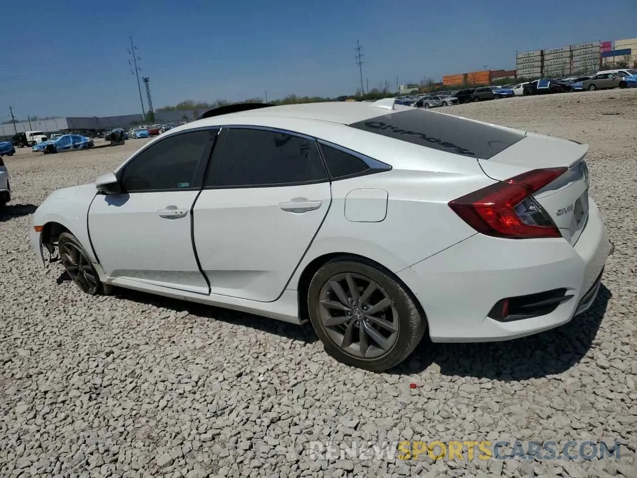 2 Photograph of a damaged car 19XFC1F33LE023096 HONDA CIVIC 2020