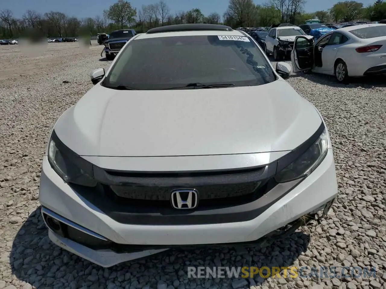 5 Photograph of a damaged car 19XFC1F33LE023096 HONDA CIVIC 2020