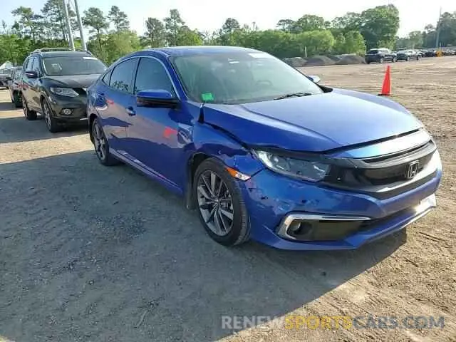 10 Photograph of a damaged car 19XFC1F33LE024216 HONDA CIVIC 2020