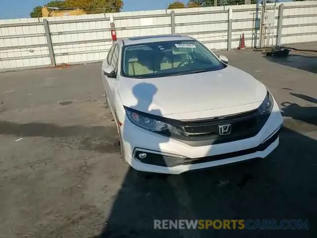 10 Photograph of a damaged car 19XFC1F33LE024409 HONDA CIVIC 2020