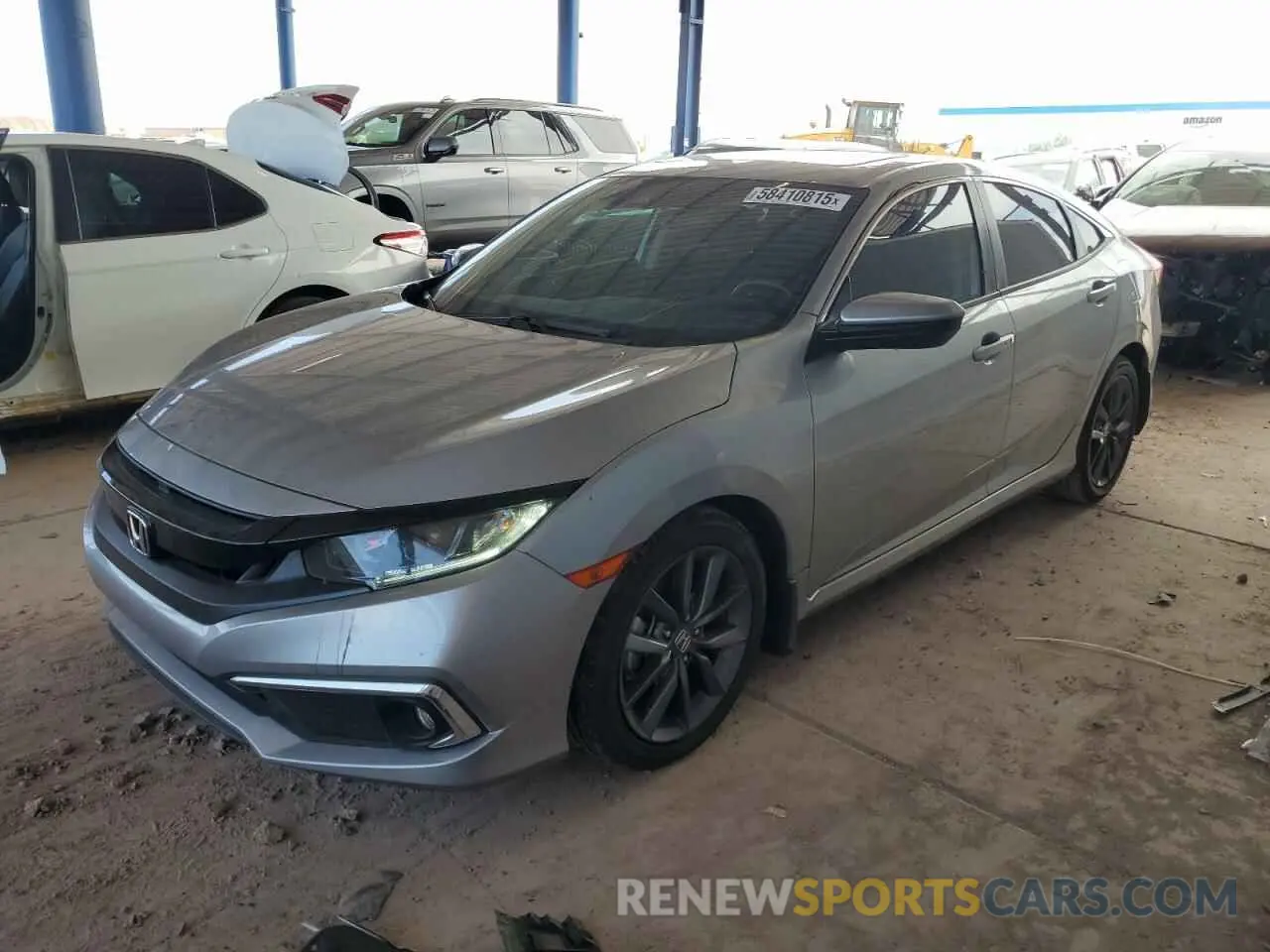 1 Photograph of a damaged car 19XFC1F33LE024524 HONDA CIVIC 2020