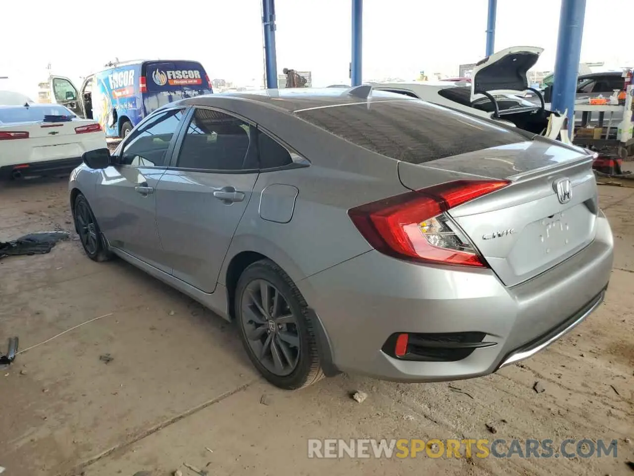 2 Photograph of a damaged car 19XFC1F33LE024524 HONDA CIVIC 2020