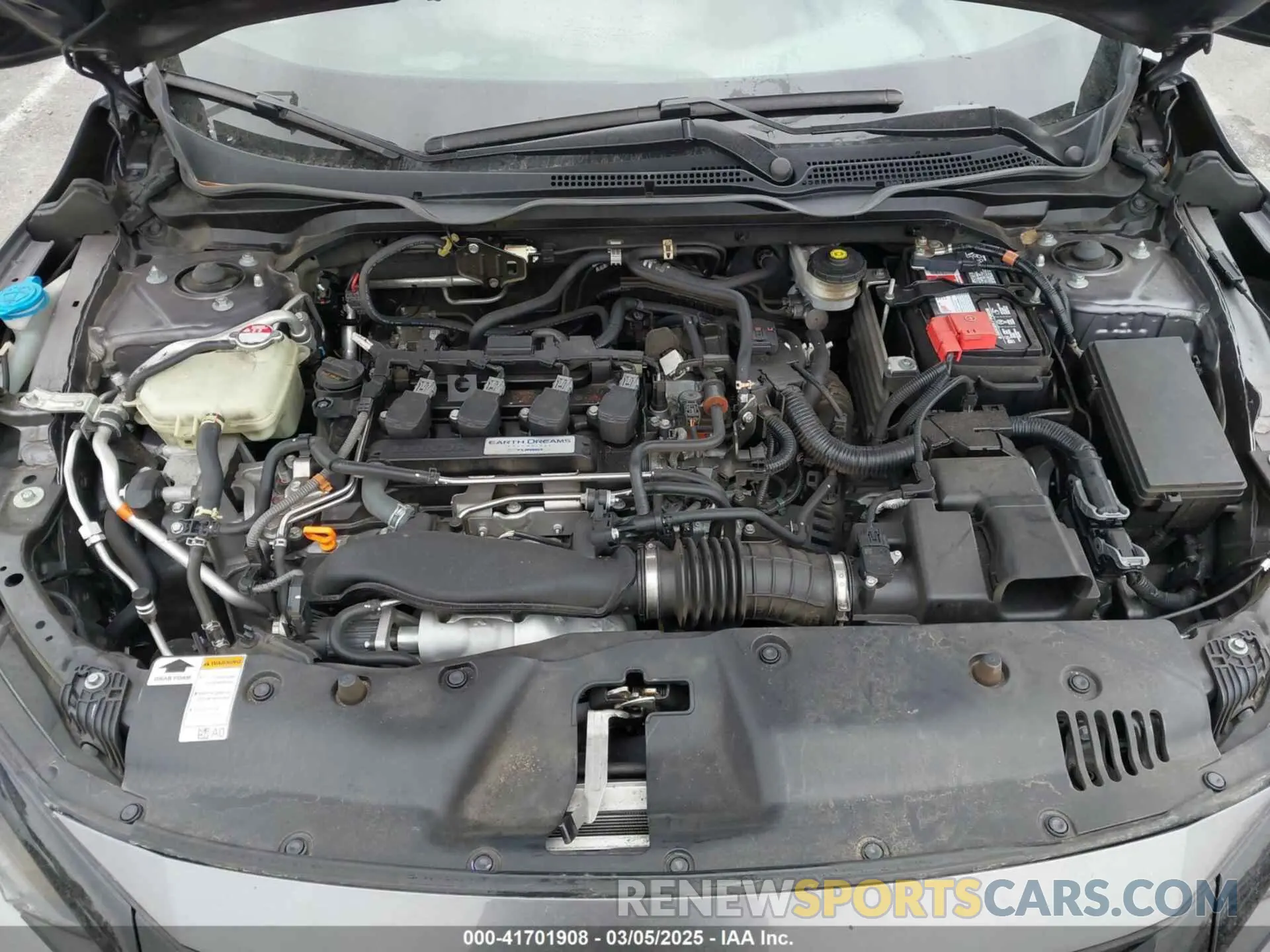 10 Photograph of a damaged car 19XFC1F33LE210354 HONDA CIVIC 2020